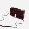 Autumn and Winter Two-layer Frosted Leather Women's Bag High-end Small and Exquisite Clutch Bag One-shoulder Crossbody Women's Bag