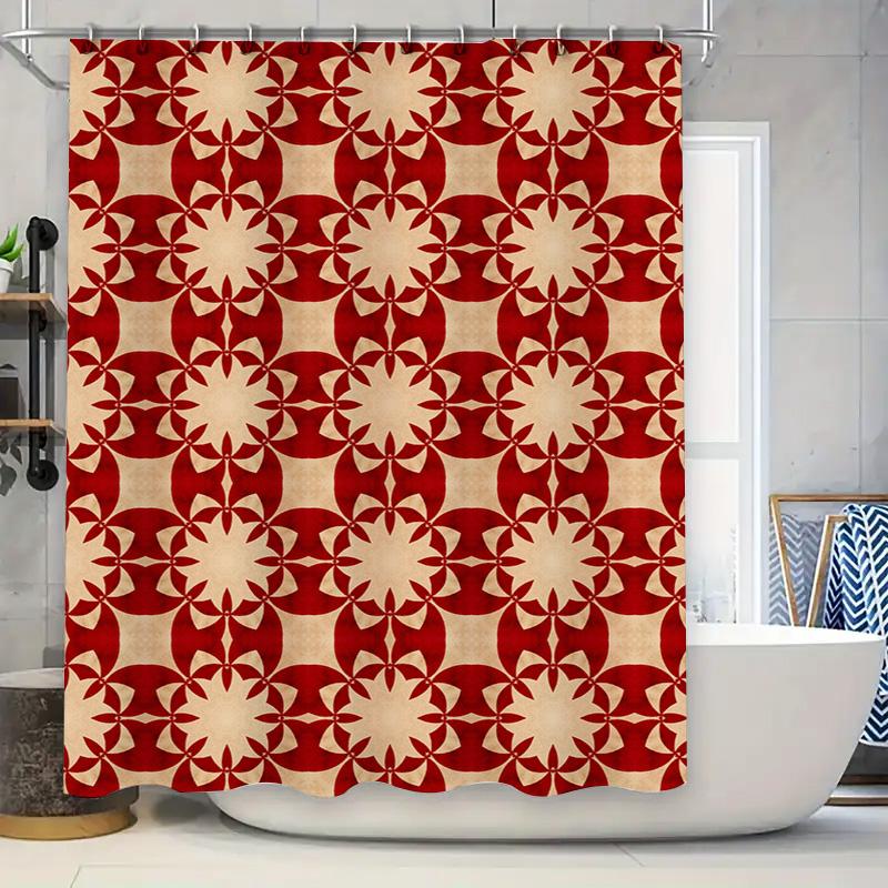 

Blue Polka Dot Shower Curtain Waterproof Fabric Decor For Bathroom Modern Bath Accessories Set W60H190(CM)-1 Pcs