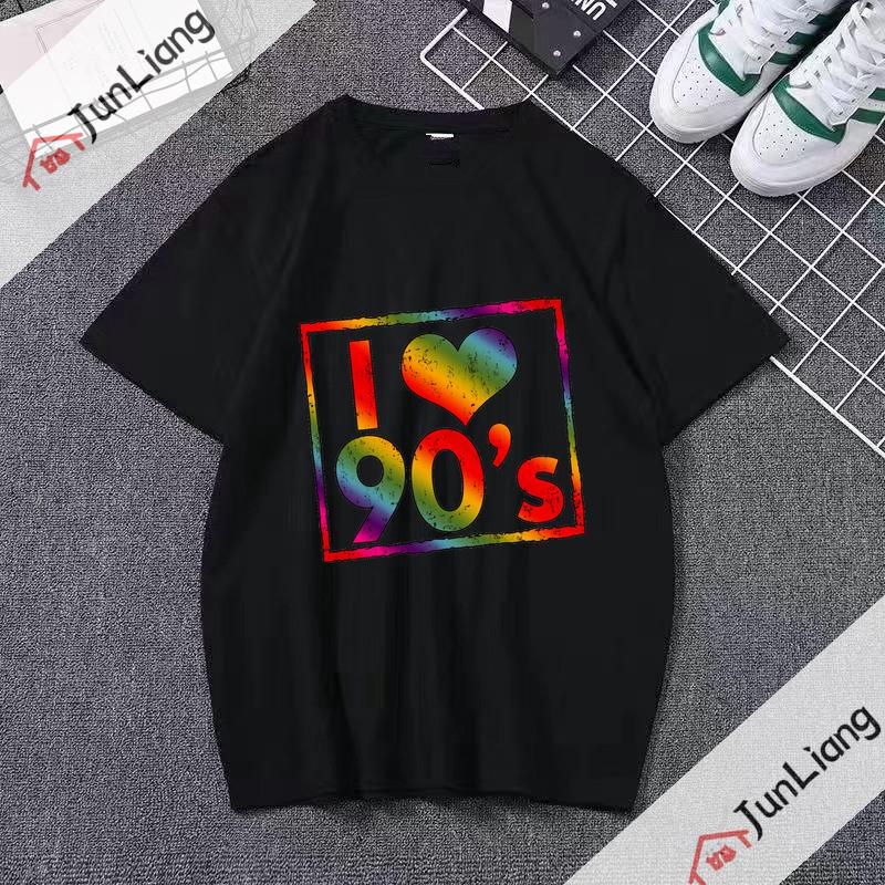 The 90s Unisex Retro Costume Party T-Shirt Gift for Unisex 90’s Aesthetic ClothingHip Hop Event Graphic Tee Tops