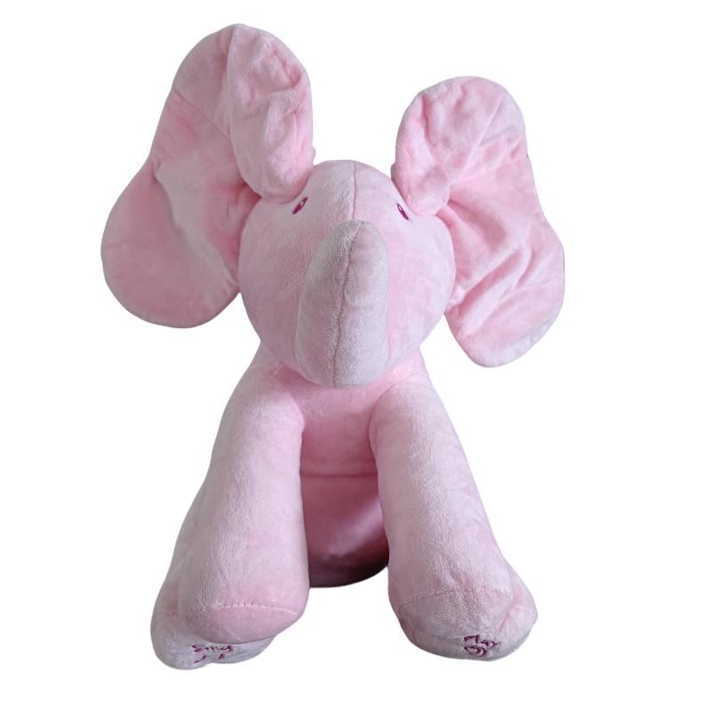 Entzückendes Elefanten-Plüschtier mit beweglichen Ohren Perfektes Babygeschenk