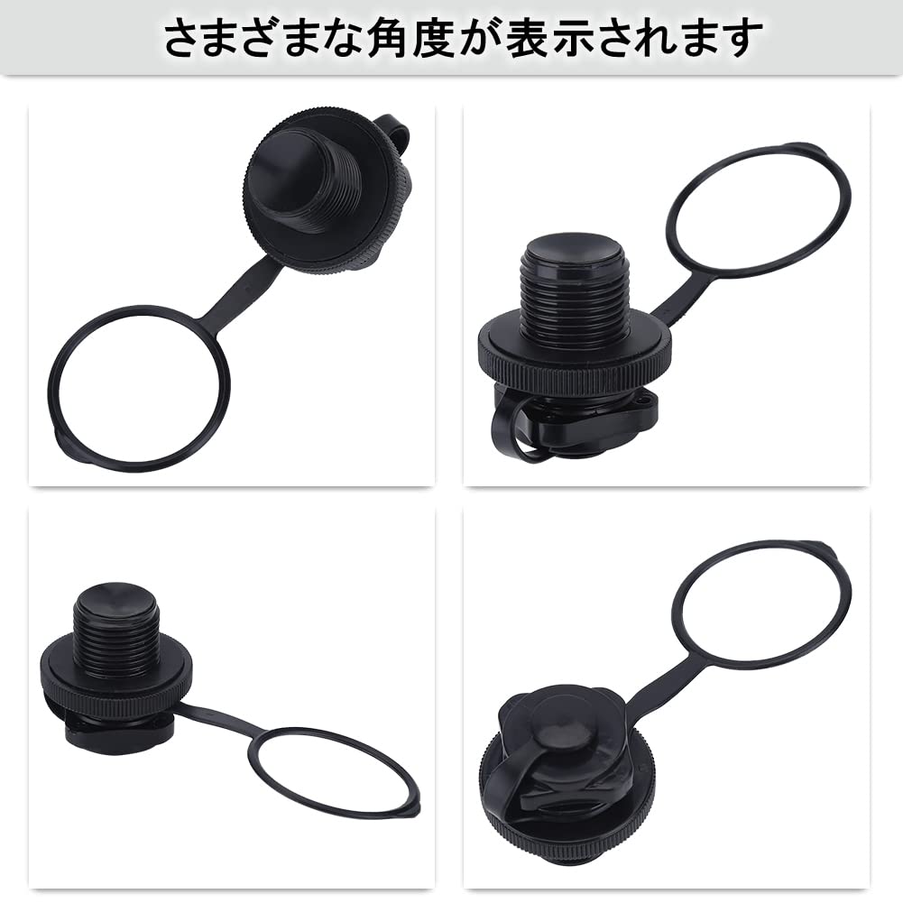 Screw Air Valve Boston Valve Durable Corrosion Proof Leak Proof Replaceable Convenience Inflation Raft