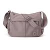 Borsa a Spalla Singola Grande Capacità Leggera Casual da Donna in Nylon Impermeabile Zaino da Pendolare Borsa a Tracolla