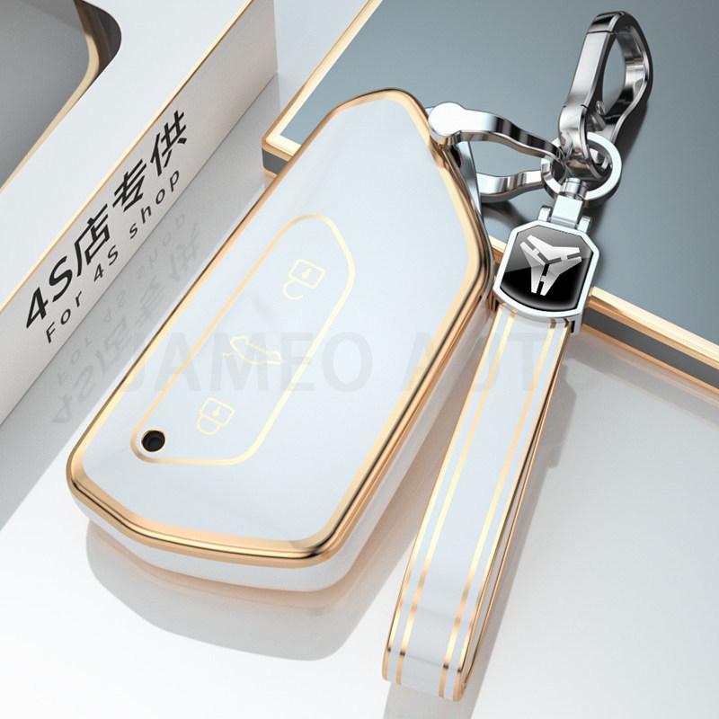 3 Buttons TPU Car Key Case Cover for VW Volkswagen Golf 8 MK8 2020 for Skoda Octavia for Seat Remote Key Protection Accessories