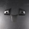 For Tesla TESLA MODEL 3 accessories Car steering wheel decorative parts carbon fiber car styling accessories 3PCS
