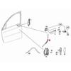 1 stuks Schakelkabel Voor Auto Forfour(454) Voorkant Buitendeurhandvat Kabel A4547230169 R5E9 Voor ForFour 1e Generatie