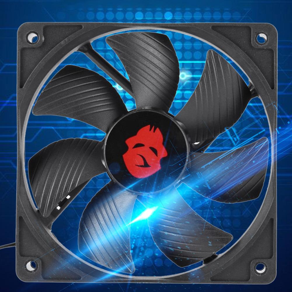 Wentylator 12cm 3000RPM Chłodzenie 12V Obudowa PC Radiator Chłodnica 120MM Duży 4-Pin Biurko Obudowa Stacja robocza Szafa Radiator Wentylator Wentylatory Serwerowe