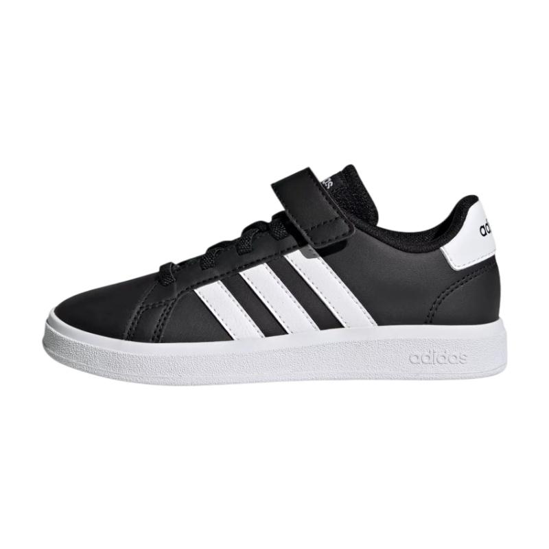 (PS) adidas Grand Court 2.0 Black White Kids GW6513 EU 34
