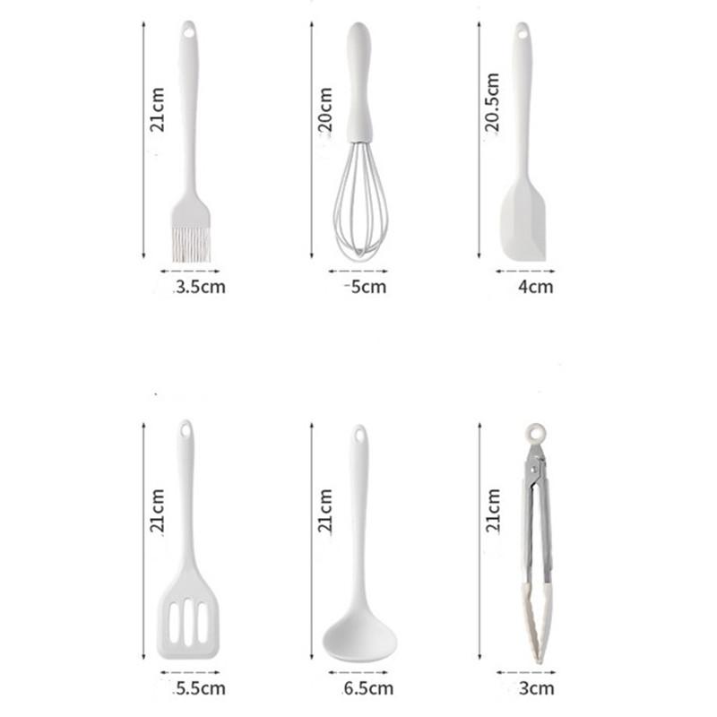 Siliconen Oliekwast Spatel Hittebestendig Bakken Barbecue Kwast Schraper Espatulas Para Reposteria Keuken Accessoire