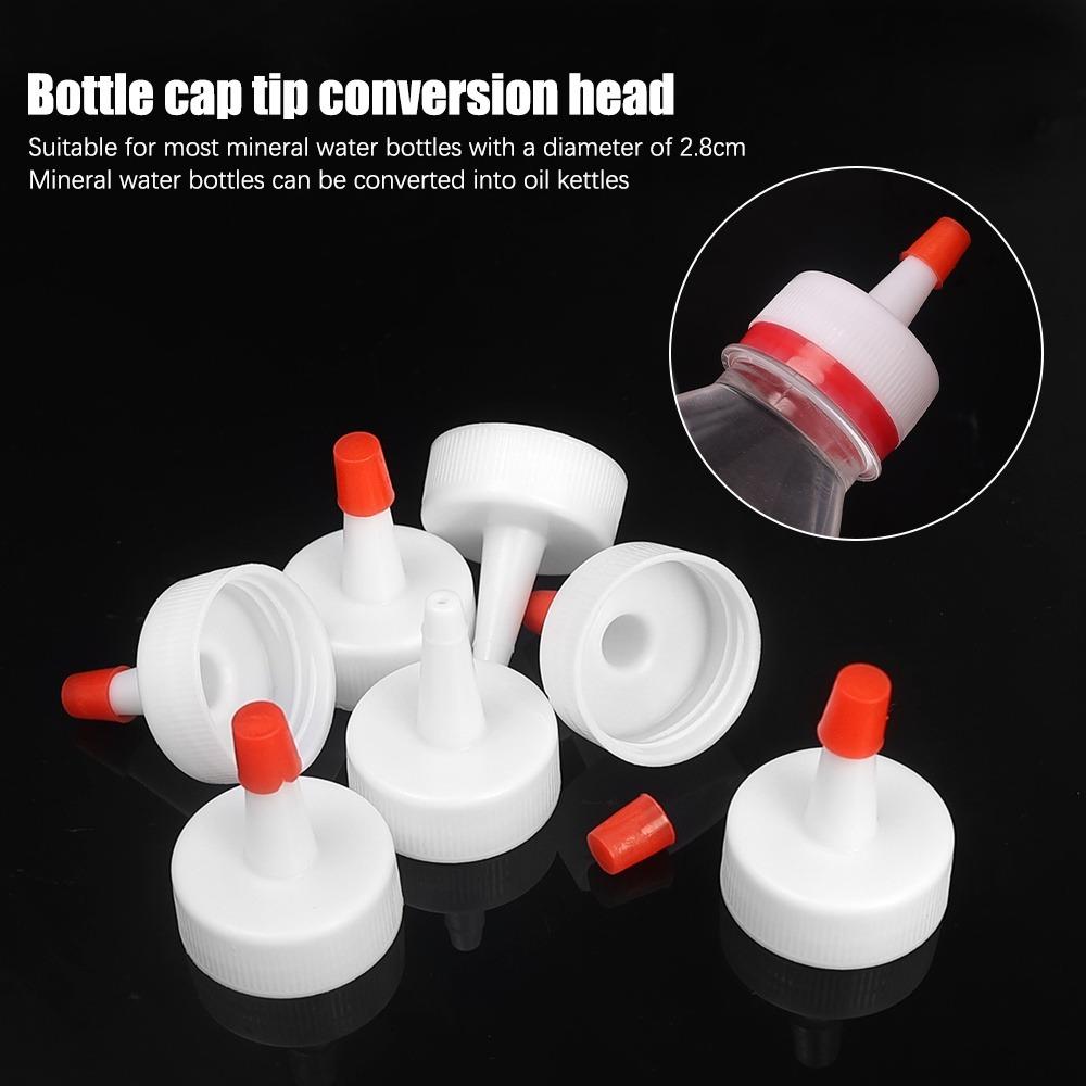 10pcs Plastic Squeeze Bottles Replacement Caps 28mm Bottle Top Twisted Cover Bottle Sealing Cap