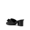 Salvatore Ferragamo Ferragamo Viva Bow 60mm Mules Black