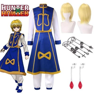 Hunter x Hunter Kurapika Urteils-Ketten Cosplay & Halloween Kostüm Armband & Perücke