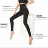 Plus Size High Waist Tummy Control Leggings - High Elastic, Shaping Cotton for All Seasons.