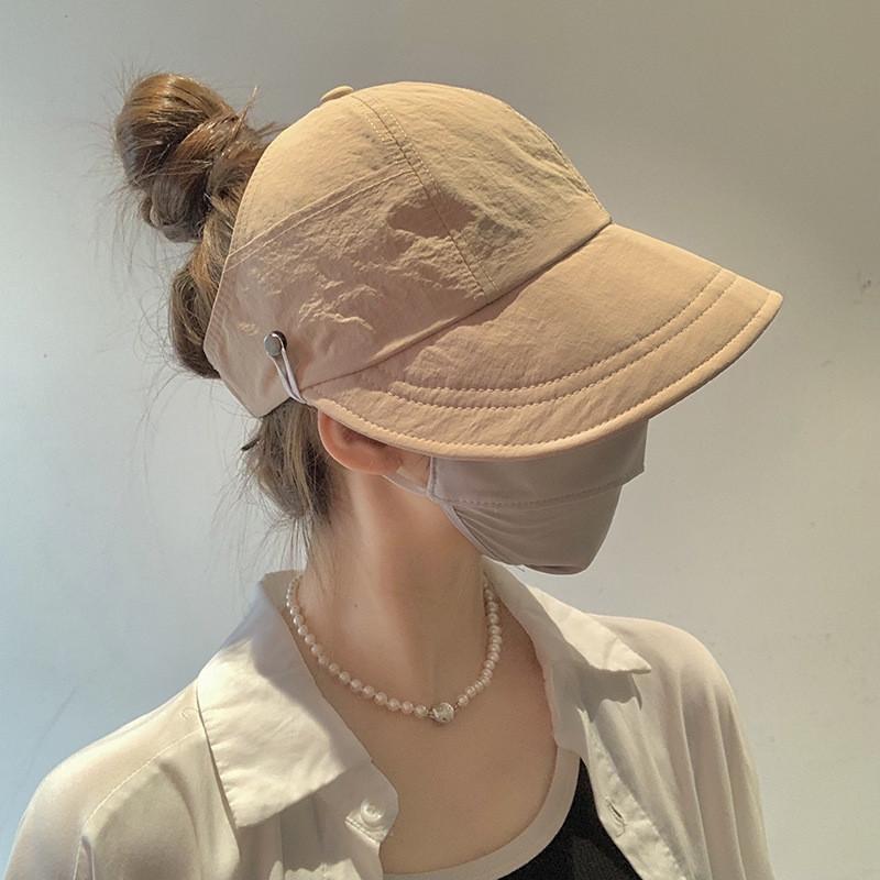 Summer Lightweight Breathable Quick-dry Cap For Women With Adjustable Fit In Beige Or Khaki