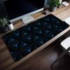 Geometric Blue Gradient Honeycomb Mouse Pad Non-slip Thickened Large Writing Lockedge Office Student Gaming Cushion MousePad