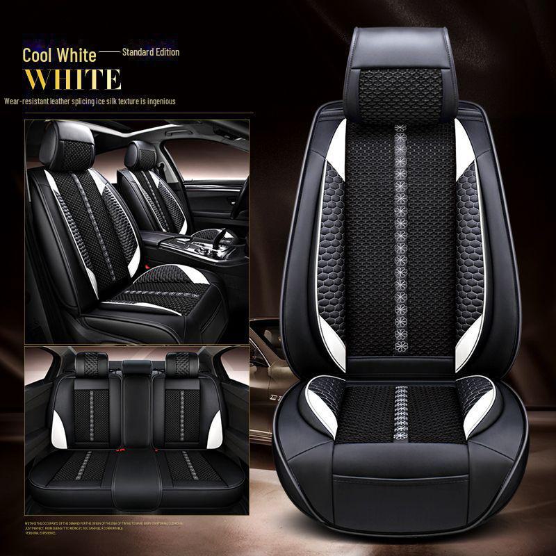 Binyue Cool 1.5T All-Season Leather Ice Silk Seat Cover, Full Package (2022 Model)