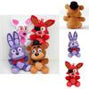 Adorable Five Nights At Freddy's Plush Toy Bear Fox Bonnie Golden For Kids Home Decor
