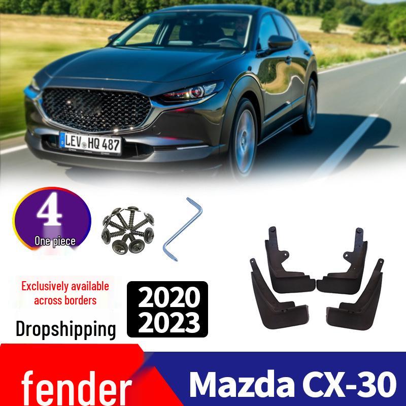 

Mazda CX-30 Soft Rubber Tire Mud Flap Accessories