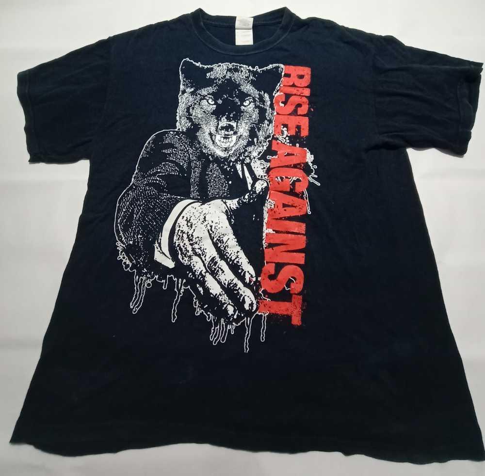 Vintage Rise Against Band Hardcore Graphic Tee Shirt S-5XL Unisex TD1176