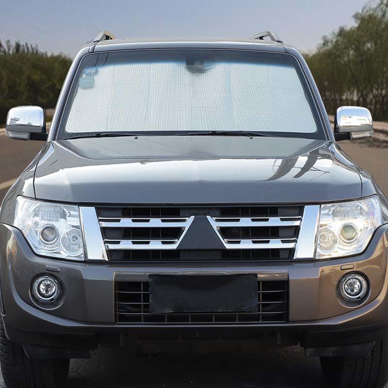 Car Windshield Sunshade Window Shade Foldable Sun Visor Cover Fit For Mitsubishi PAJERO 2007-2021 Car Accessories,1 pc