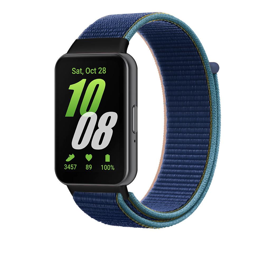 Nylonový pásek pro Samsung Galaxy Fit 3 Nastavitelný elastický náramek s poutkem na hodinky pro Samsung Galaxy Fit3 Náhradní pásek