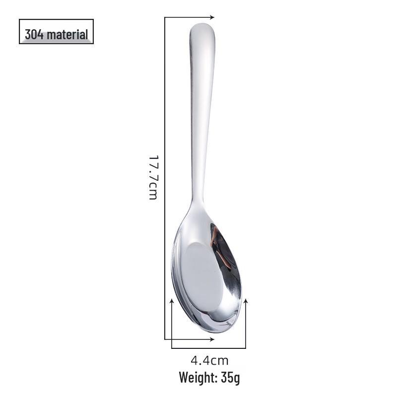 Плоские ложки Wutuo из нержавеющей стали 304