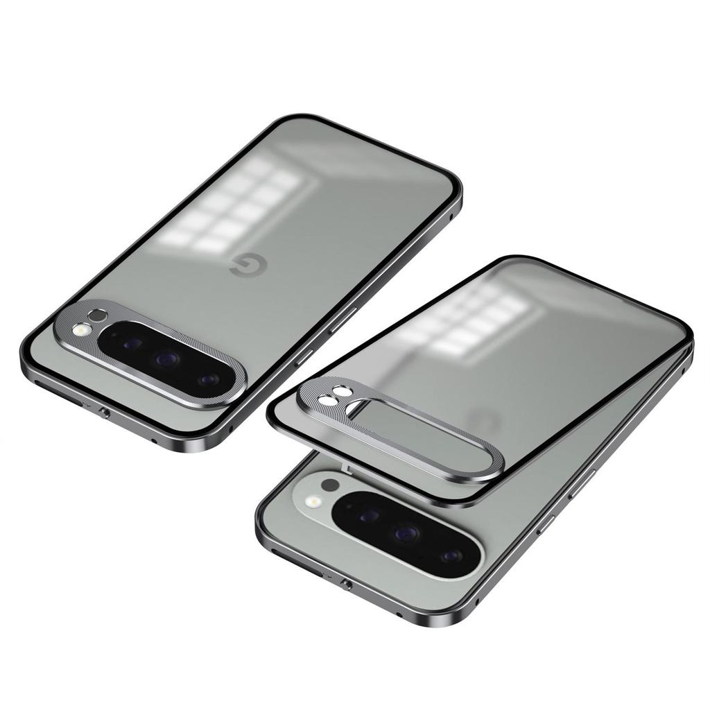 Google Pixel 10 Pro XL Magnetic Matte Metal Frame Snap-On Case