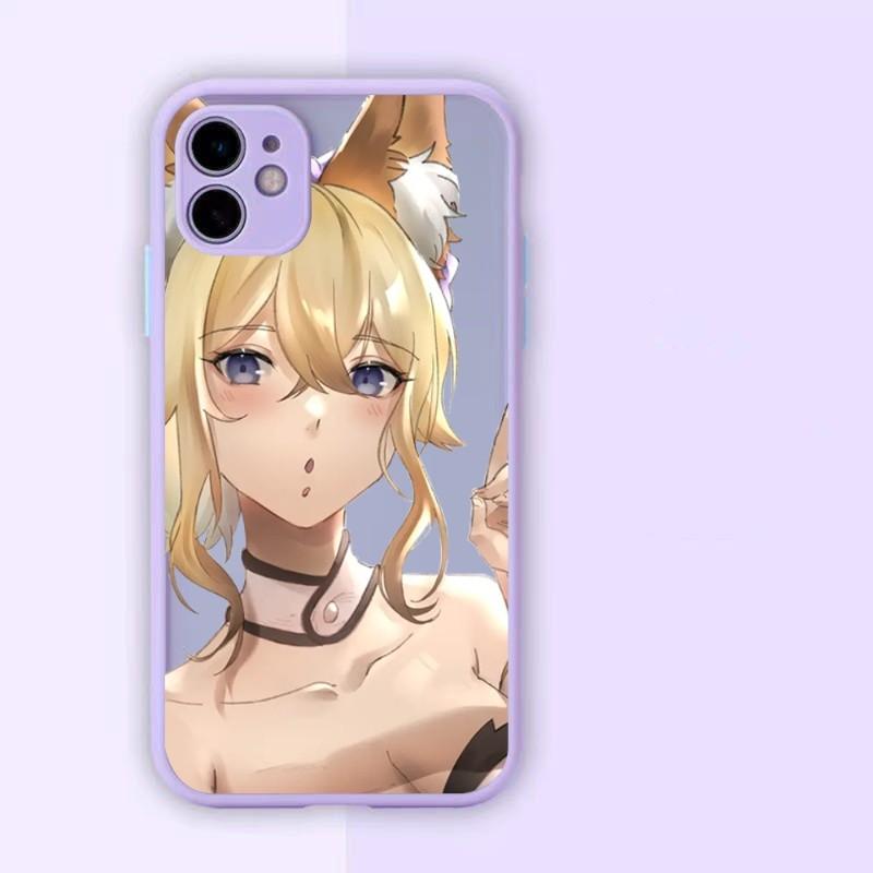 Cute Girl Jean Genshin Phone Case For IPhone 14 13 12 11 Mini Pro Max XS X Max XR 8 7 Plus SE 2022 Skin Color Phone Cover