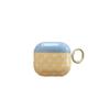 Cute ins yellow bottom flower earphone case AirPods pro1 protective case for apple 1st generation wireless blue