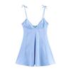 2025 Spring/Summer Women's Slim Sweet Tie Suspender Dress