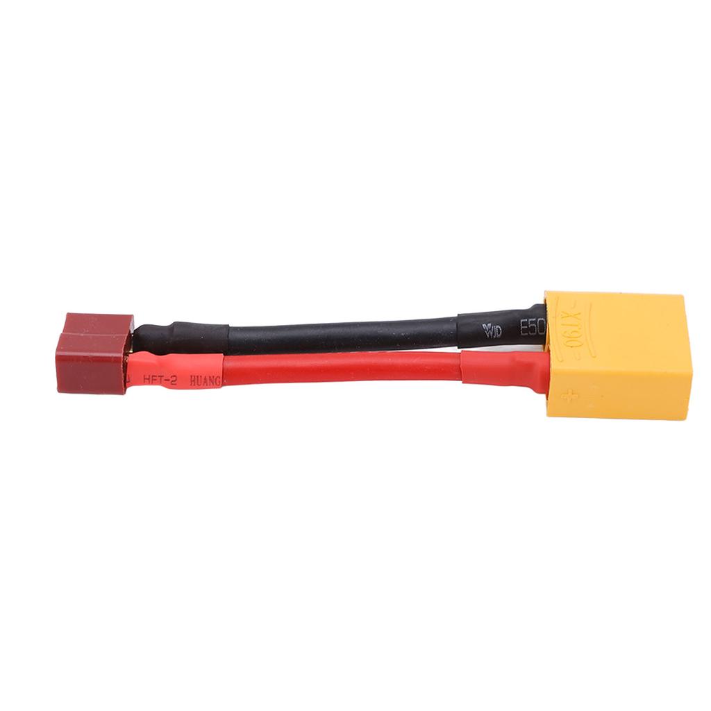 T Female To XT90 Male Cable Reliable Connection Short Circuit Protection 12AWG T Plug Connector for RC Car Ship Model
