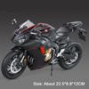 1:9 R1 Honda Cbr 1000Rr Motorfiets Speelgoed Minatuur Legering Diecast Auto Model Schokabsorptie Rubberen Band Modellen Cadeau Voor Vriendjes