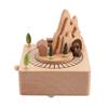 Wooden Music Box Beautiful Wood Musical Crafts Birthday Christmas Gifts Home Decoration