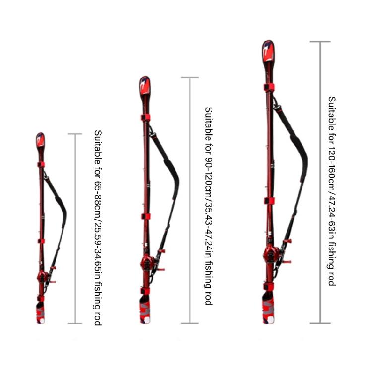 Fishing Sleeves Belt Rod Protector Replacement Fishing Rod Tip Covers Carrying Strap Length Adjustable Rod Cover