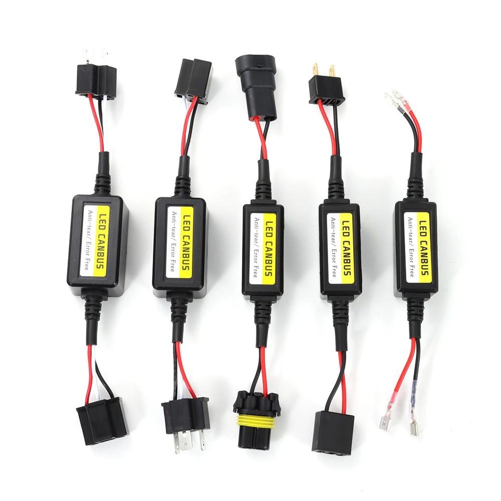 1PC H1/H3/H4/H7/H8/H9/H11 Automotive LED Canbus Load Resistor Controller Fault Eliminator LED Decoder Light 12V Resistor