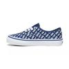 Authentic Low Top Kids Skate Shoes Blue Kids Sneaker VN0A3UIVWH8