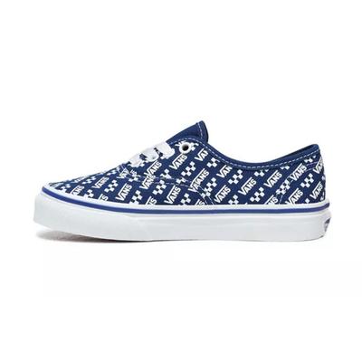 Authentic Low Top Kids Skate Shoes Blue Kids Sneaker VN0A3UIVWH8