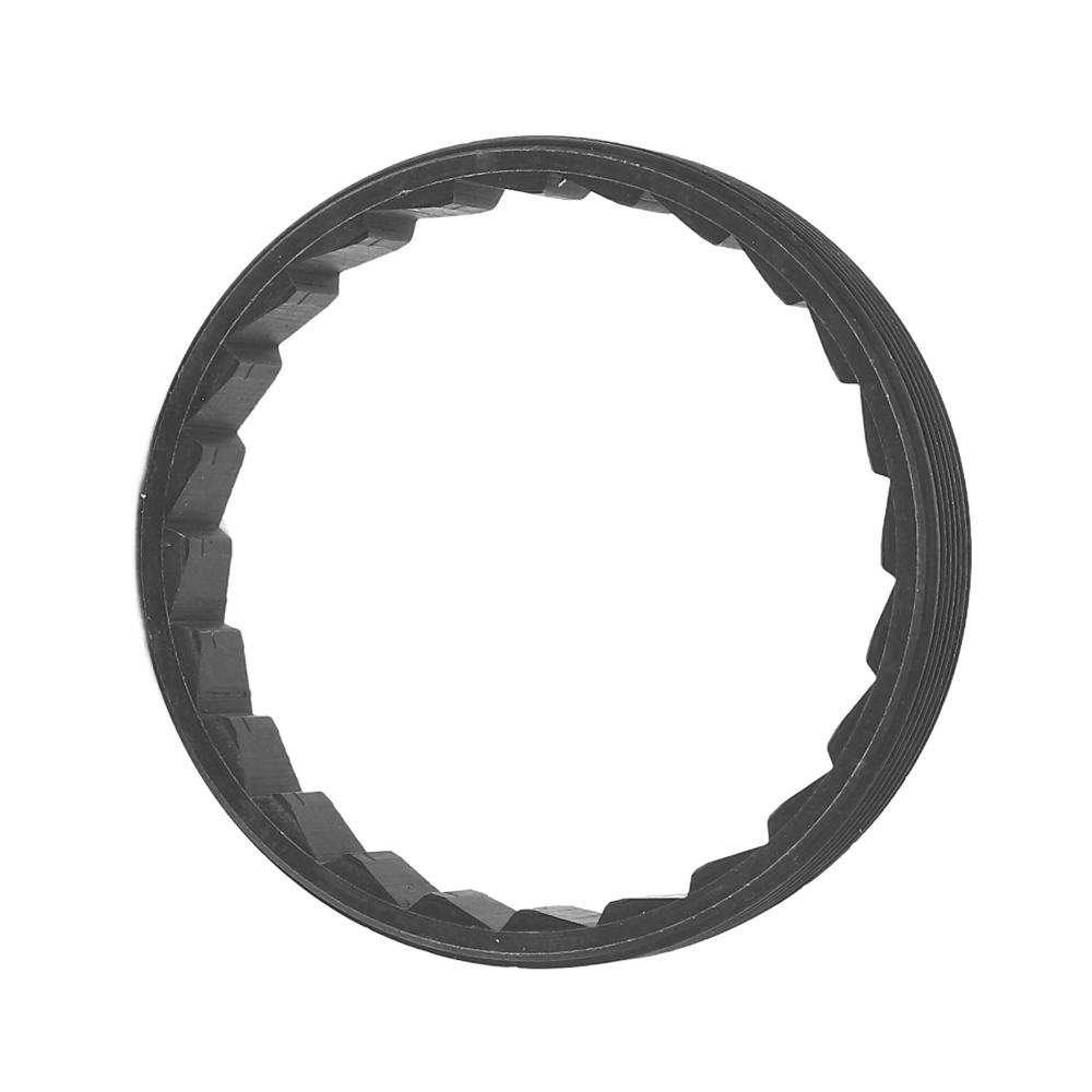 Wheel Hub Thread Ring for D*T-Swiss 3-pawl hubs and hubs with 24-tooth hub base rings.