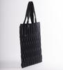 Aurora Japanese-made Pleated Sub Bag, Size 32, A4 Size, Eco Bag (Seragi Black)