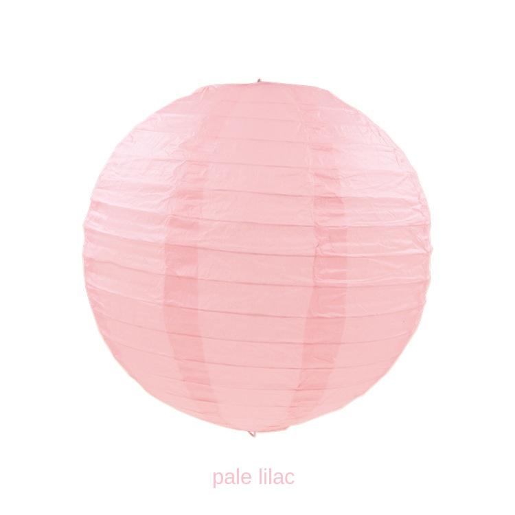 20cm Birthday Wedding Round Chinese Decoration Mid Autumn Paper Lantern Indoor Hanging Lantern Ball Yellow White Orange Lantern