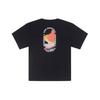Summer Fun Collection T Shirts Men's Black Crew Neck Moderate 10027154-A01