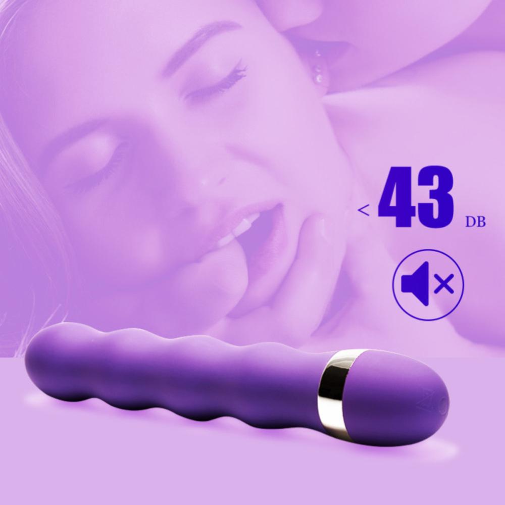 Threaded Vibrator Dildo AV Stick Erotic G Spot Anal Bead Adult Supplies Sex Goods Sexy Toys for Women Lesbian Couple