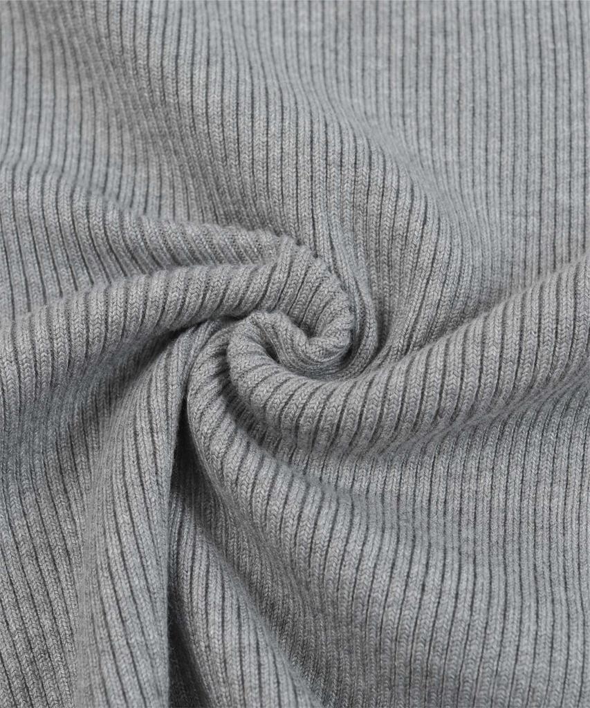 miette Finger Rib Knit RCXX0719 Free Size Light Gray Multi-Color Women's