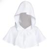 Witch Wizard Fancy Punk Cloak Gothic Cosplay Halloween Costume Adult Hooded Vampire Devil Capes Unisex Props Party Dress Up