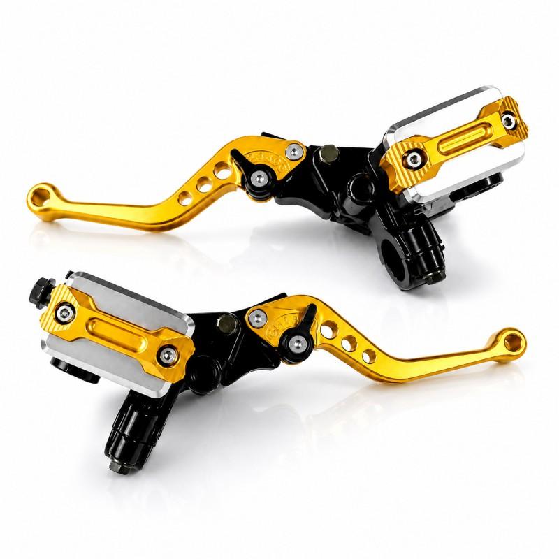 CNC Aluminum Motorcycle Front Brake Master Cylinder 22mm Hydraulic Disc Pump Off-Road ATV Dirt Bike Upgrade