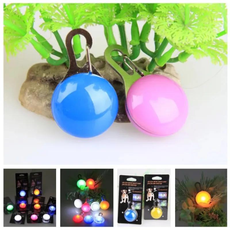 Led Dog Collar Pendant Pet Luminous Collar Pendant Illuminated Pet Pendant Flash Light Leash Accessorie Decoration Dog Necklace