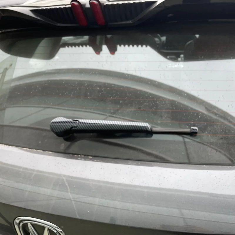For Changan CS55 Plus   2024 Auto Rear Window Windshield Wiper Arm Blade Cover Trims ABS Chrome Car Styling Accessories