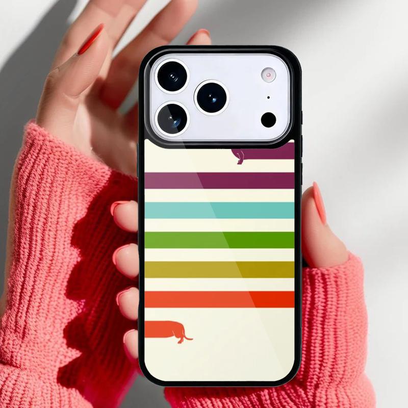 Dachshund Dog Ballon Phone Case for iPhone 17 16 15 14 13 Pro Max Back Cover for 12 11 Pro Coque