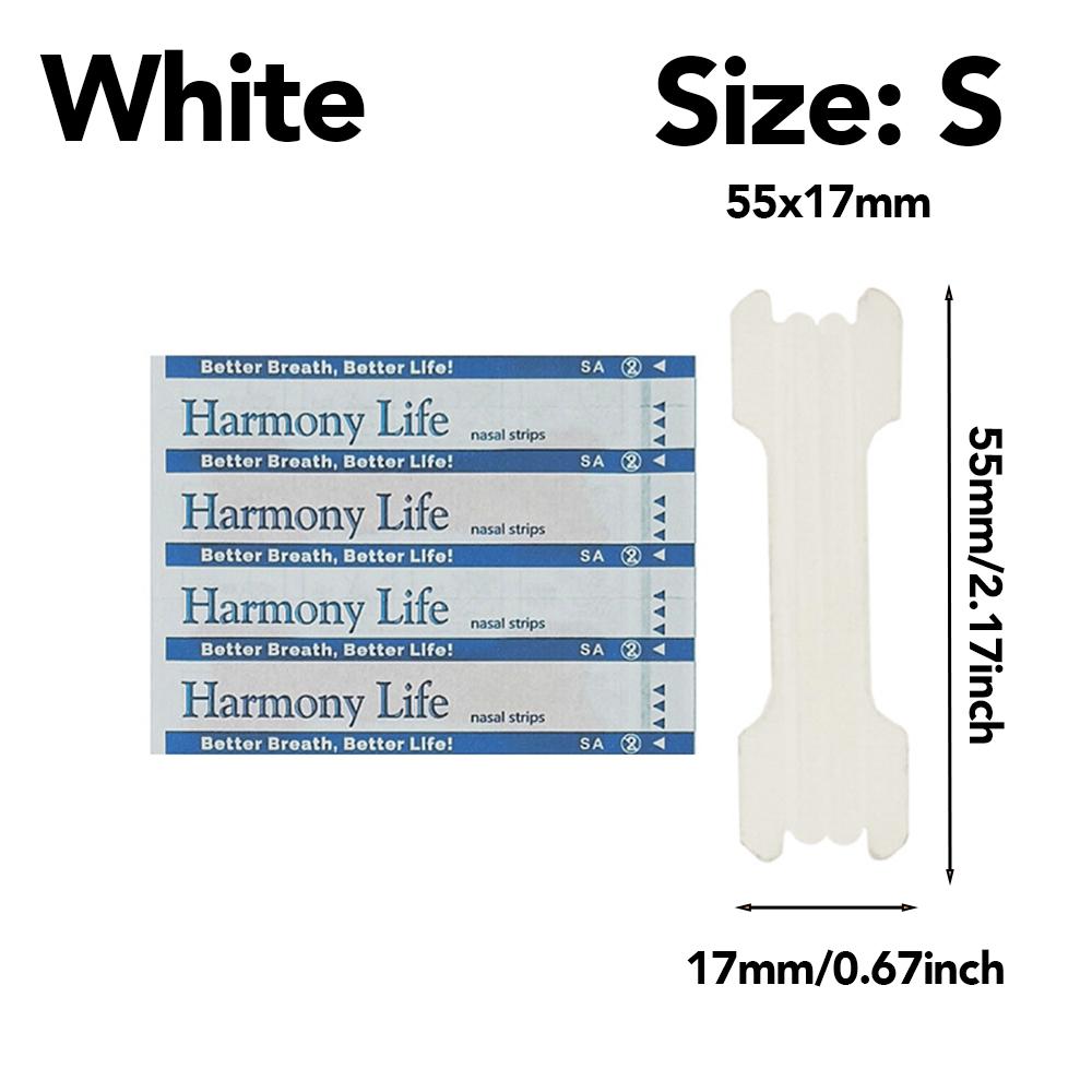 10-200pcs Snoring Stickers Breathing Nose Strips Physical Airway Expansion for Improved Nose Vent Anti-Snoring Comfort Sleep Aid