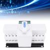 Double Power Automatic Transfer   AC400V ATS 4P 63A Generator Changeover   Manual Transfer   for Home Flame Retardant PC Material