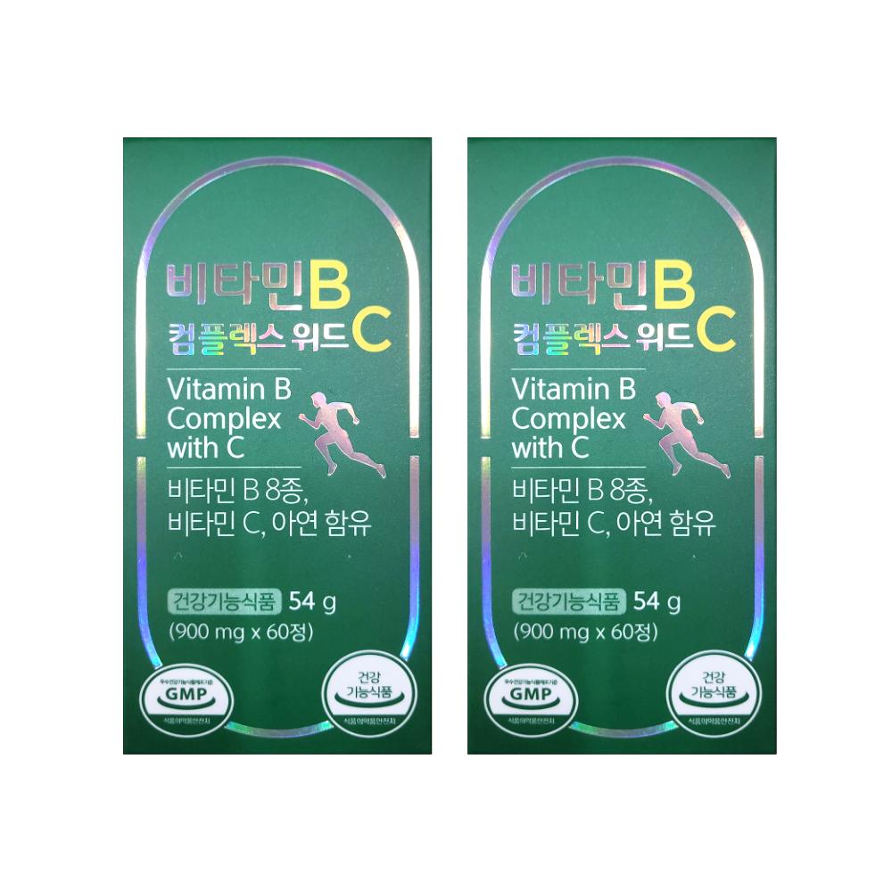 Greenstore Vitamin B Complex with C 60 Tablets 2 Pcs
